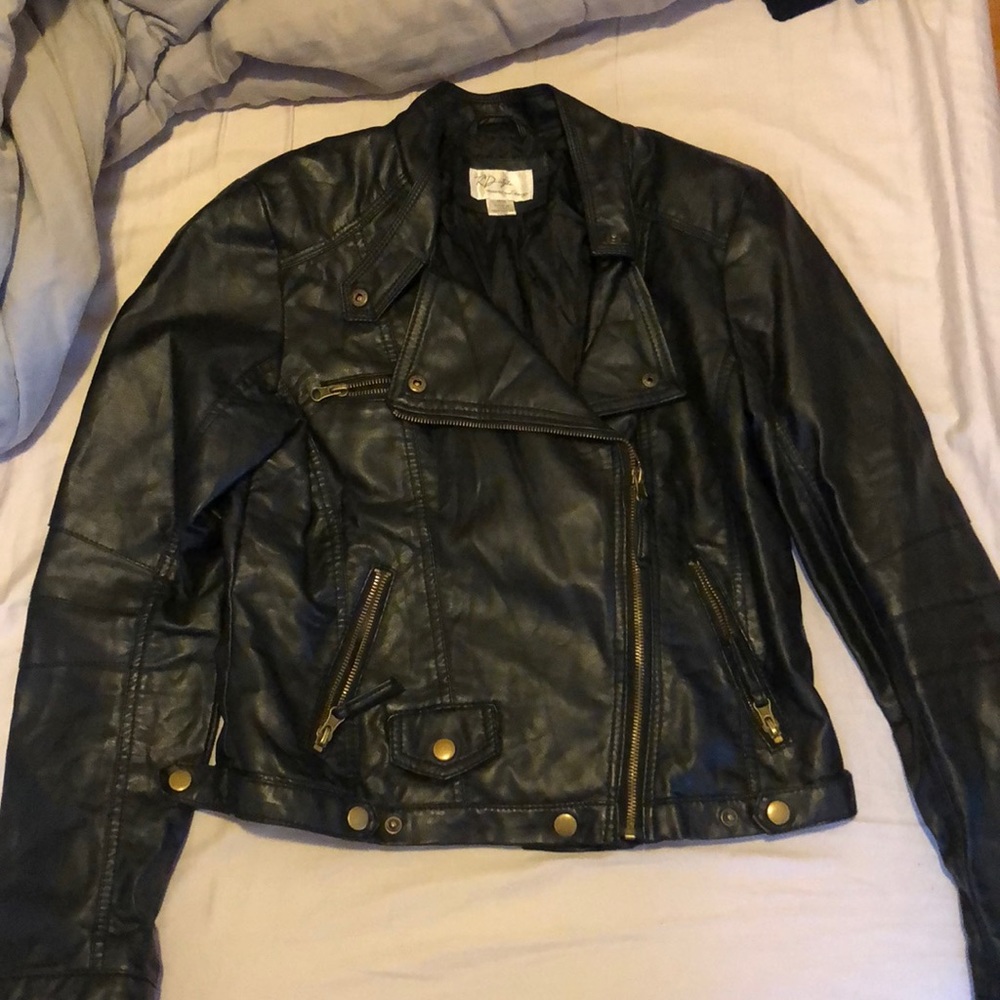 Leather jacket